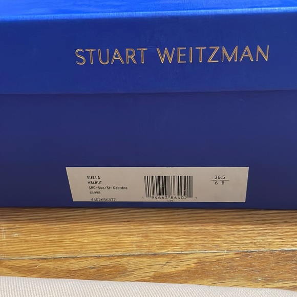 Stuart Weitzman 5050 Siella Boot Brown Suede Size 6 - Picture 8 of 12
